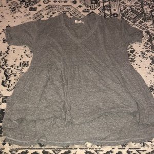 V Neck Baby Doll Tee